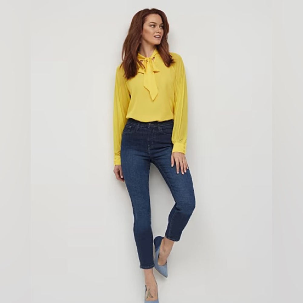 NWT - New York & Co. High waist super skinny ankle jeans